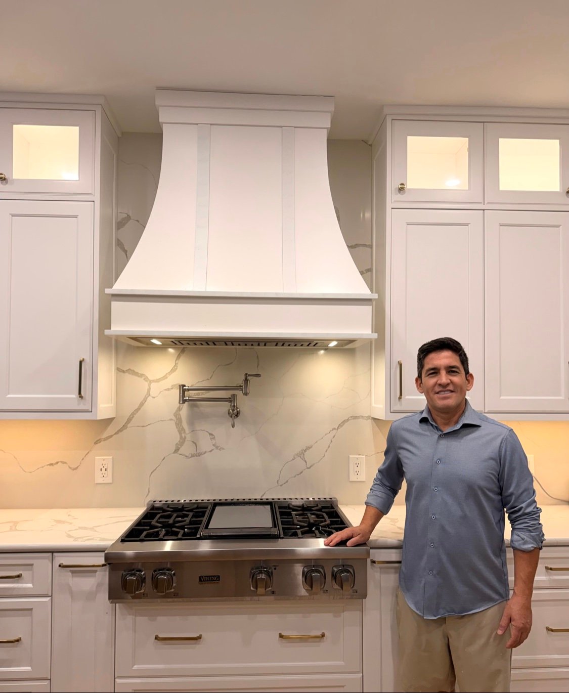 Luis Kukurelo, owner of Amazing Kitchens Renovation and Design